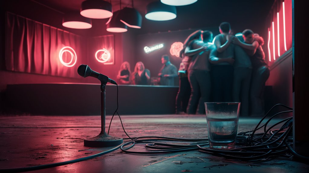 warning signs karaoke lounge