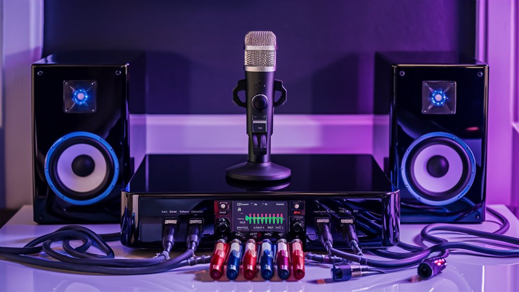 audio equipment input output