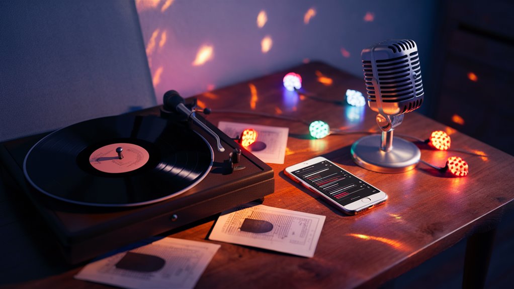 blend old new music together