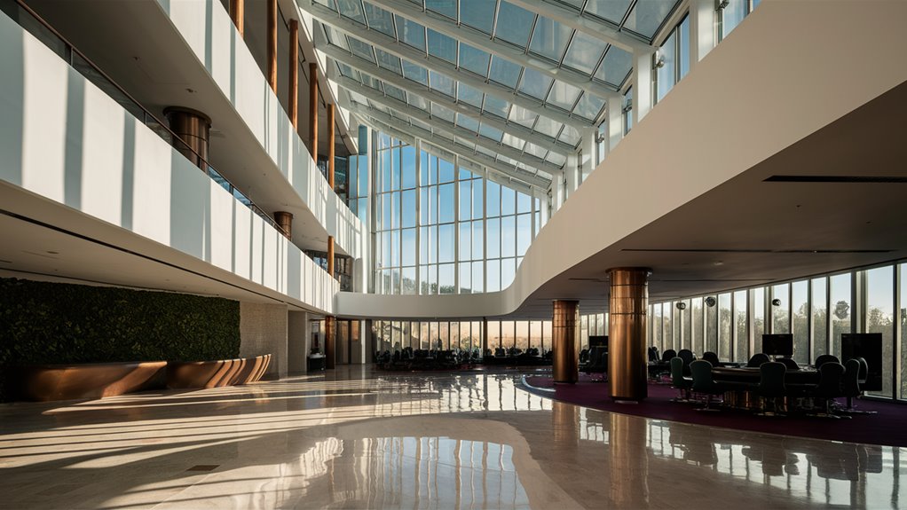 bright airy interior design