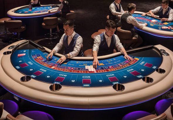 digital casino game tables