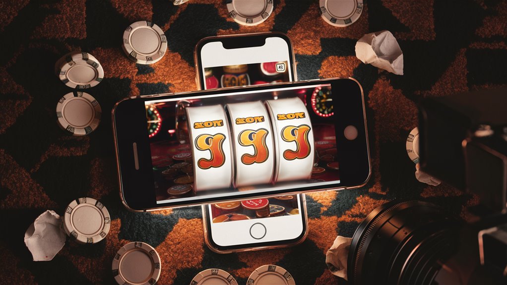 gamblers making media content
