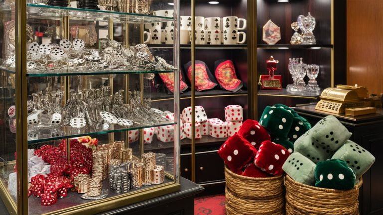 gamblers shopping during casino breaks