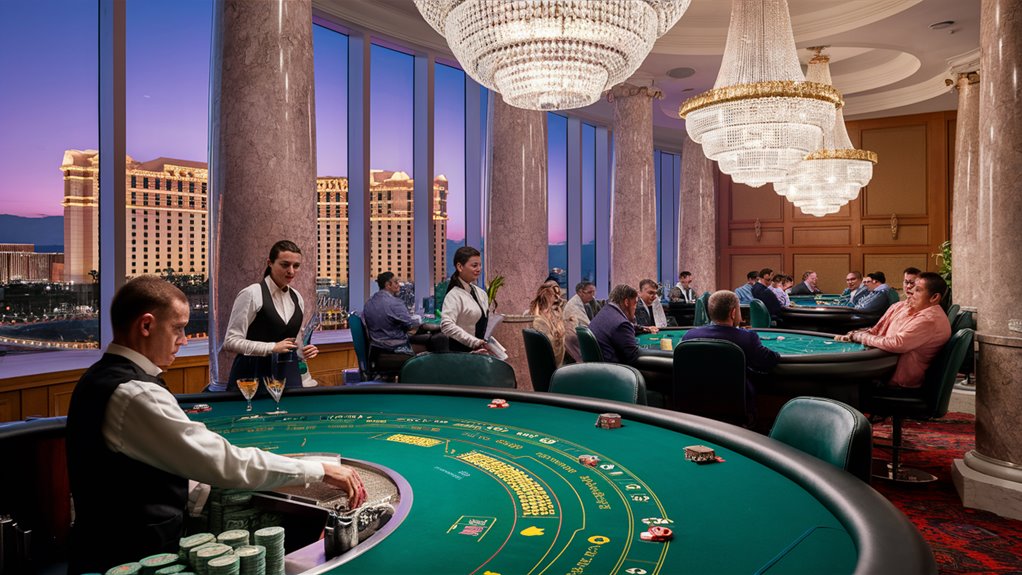 gambling at upscale resorts