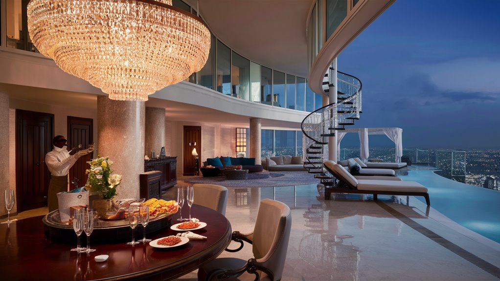 luxury lodging and services