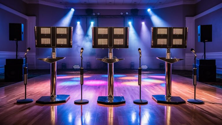 professional group singing equipment