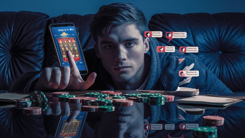 social media influences gambling choices